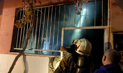 Alaşehir'de yangın paniği