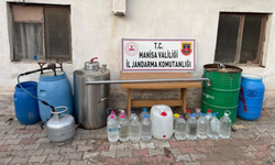 Salihli’de sahte içki üretimine jandarma baskını