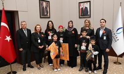 LÖSEV’den anlamlı ziyaret: Turuncu renkle lösemiye dikkat çekildi