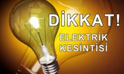 Manisa'da 10 Kasım Pazartesi planlı elektrik kesintisi