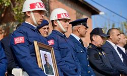 Kaymakam Mustafa Can ve Başkan Ekrem Kayserili, Çiçek’in cenazesine katıldı