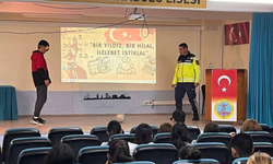 Selendi’de öğrenciler trafik kurallarıyla tanıştı