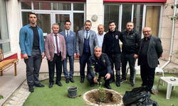 Turgutlu adliyesinde ağaçlandırma çalışması