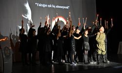 ÇKSM öğrencileri Atatürk’ü sevgiyle andı