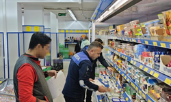Turgutlu'da zincir marketlere kapsamlı denetim