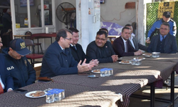 Kaymakam Güldoğan Sarıpınar’da vatandaşların taleplerini dinledi