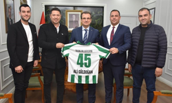 Salihli Belediyesi Spor Kulübü’nden Kaymakam Güldoğan’a anlamlı ziyaret