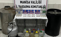 Salihli’de sahte rakı ve yasaklı madde operasyonu: 2 gözaltı