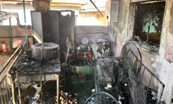 Kula'da tek katlı ev alev aldı: Maddi hasar oluştu