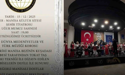 Manisa'da Türk Kadınlar Konseyi Gülşah Durbay'ın sağlık sorunları nedeniyle iptal edildi