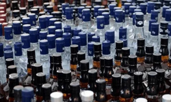 Manisa'da sahte alkol avı