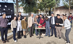Protokol üyeleri özel öğrencilerle birlikte hasat ve kutlama yaptı