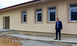 Sarıgöl'de yarım kalan okul inşaatında son aşamaya gelindi