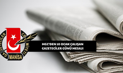 10 Ocak Çalışan Gazeteciler Günü için Manisa Gazeteciler Cemiyeti’nden kutlama mesajı