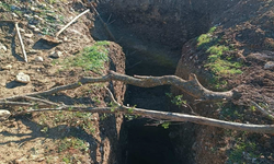 Akhisar’da 5 metrelik kaçak kazı suçüstü yakalandı