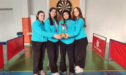 Salihli’nin gençleri dartta il üçüncüsü oldu