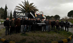 Soma'da TES-İŞ Sendikası'ndan tabutlu eylem