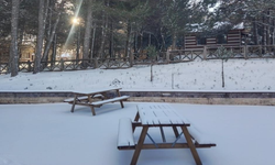 Spil Dağı beyaz gelinliğini giydi: Kartpostallık görüntüler oluştu