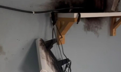 Turgutlu'da bir eve yıldırım düştü: Maddi hasar oluştu