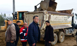 Alaşehir'de taşkın hasarları gideriliyor: Ekipler sahada