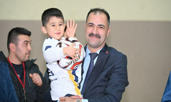 Demirci, DMD hastası Rahmi Kerem için sahaya indi