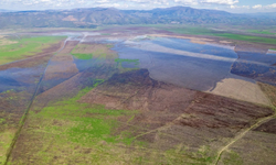 Kuruyan Marmara Gölü’nden sevindiren gelişme: Su tutmaya başladı
