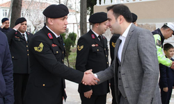 Kaymakam Altuntaş'tan kurumlara bayram ziyareti