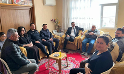 Kaymakam Dalak’tan bayramda şehit ve gazi ailelerine ziyaret