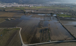 Manisa'da taşkından etkilenen Gediz Ovası normale döndü