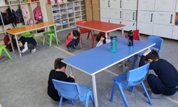 Sarıgöl'de öğrencilere deprem tatbikatı düzenlendi