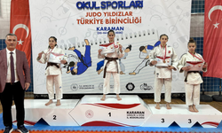 Yunusemreli judocular Karaman'dan üç Türkiye derecesi ile döndü