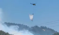 Manisa’da orman yangını: Soma’da alevlere havadan ve karadan müdahale