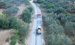 Tütenli ve İlyaslar’ı bağlayan yolda asfalt çalışmaları başladı