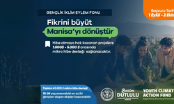 Manisa’ya uluslararası iklim fonundan 50 bin dolarlık destek