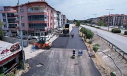 Kula Seyitali Mahallesi’nde sıcak asfalt çalışması tamamlandı