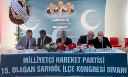 MHP İzmir İl Başkanı Şahin Sarıgöl’de konuştu: Terör bitecek, kardeşlik mühür vuracak