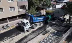 Salihli’de Çiçek Caddesi yenileniyor: 3 bin ton sıcak asfalt serilecek