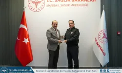 Manisa’da Jandarma ve Sağlık Müdürlüğü arasında iş birliği teşekkürü
