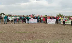 Salihli’de jeotermal sondaj ve sera projesi için bilirkişi keşfi yapıldı