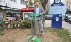 Şehzadeler'de mahallelinin spor aleti talebi karşılandı