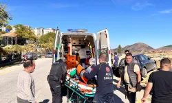 Kula’da feci kaza: 25 yaşındaki motosiklet sürücüsü ağır yaralandı