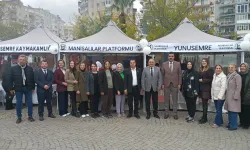 Yunusemre’nin değerleri İzmir’de tanıtıldı, protokolden yoğun ilgi