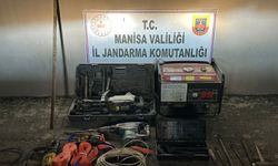 Manisa'da kaçak kazıya suçüstü