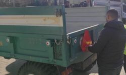 Manisa'da tarım araçlarına reflektör uyarısı