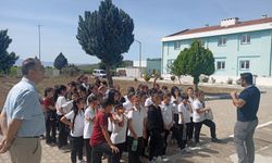 Gölmarmaralı öğrenciler arıtma tesisinde suyun değerini yerinde öğrendi