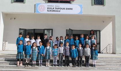 Manisa'da yenilenen okullarda eğitim başladı