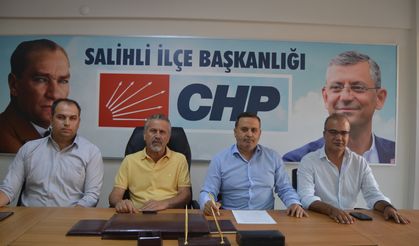 Salihli CHP’de istifa şoku!