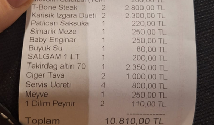 Salihli’de yemeğin sonu sürpriz oldu: Gelen hesap dudak uçuklattı