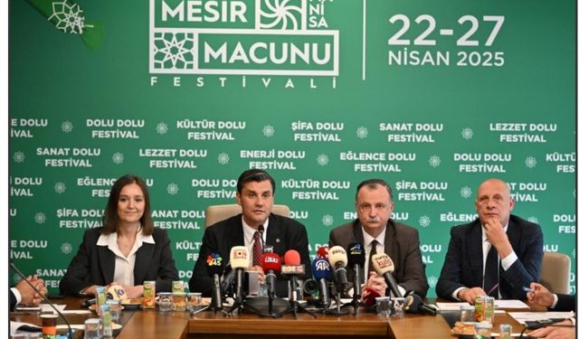Başkan Zeyrek 'Mesir Macunu Festivalini' duyurdu!