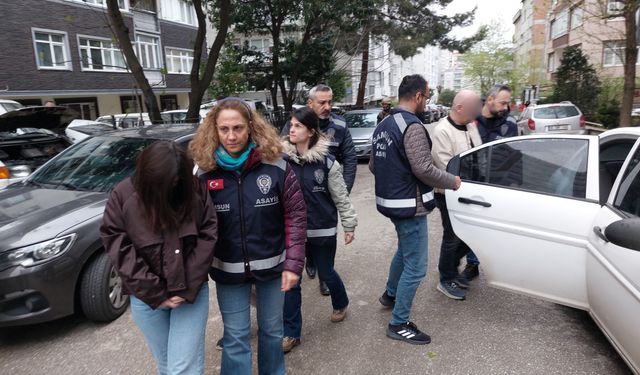 Manisa’da "change" araç baskını